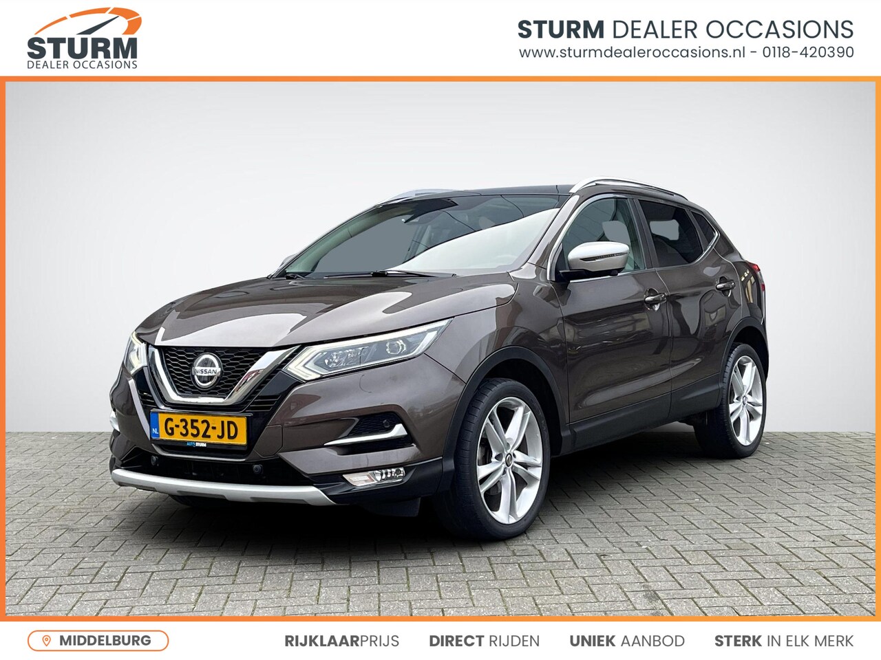 Nissan Qashqai - 1.3 DIG-T N-Motion | Trekhaak | Panoramadak | Apple Carplay/Android Auto | LED Koplampen | - AutoWereld.nl