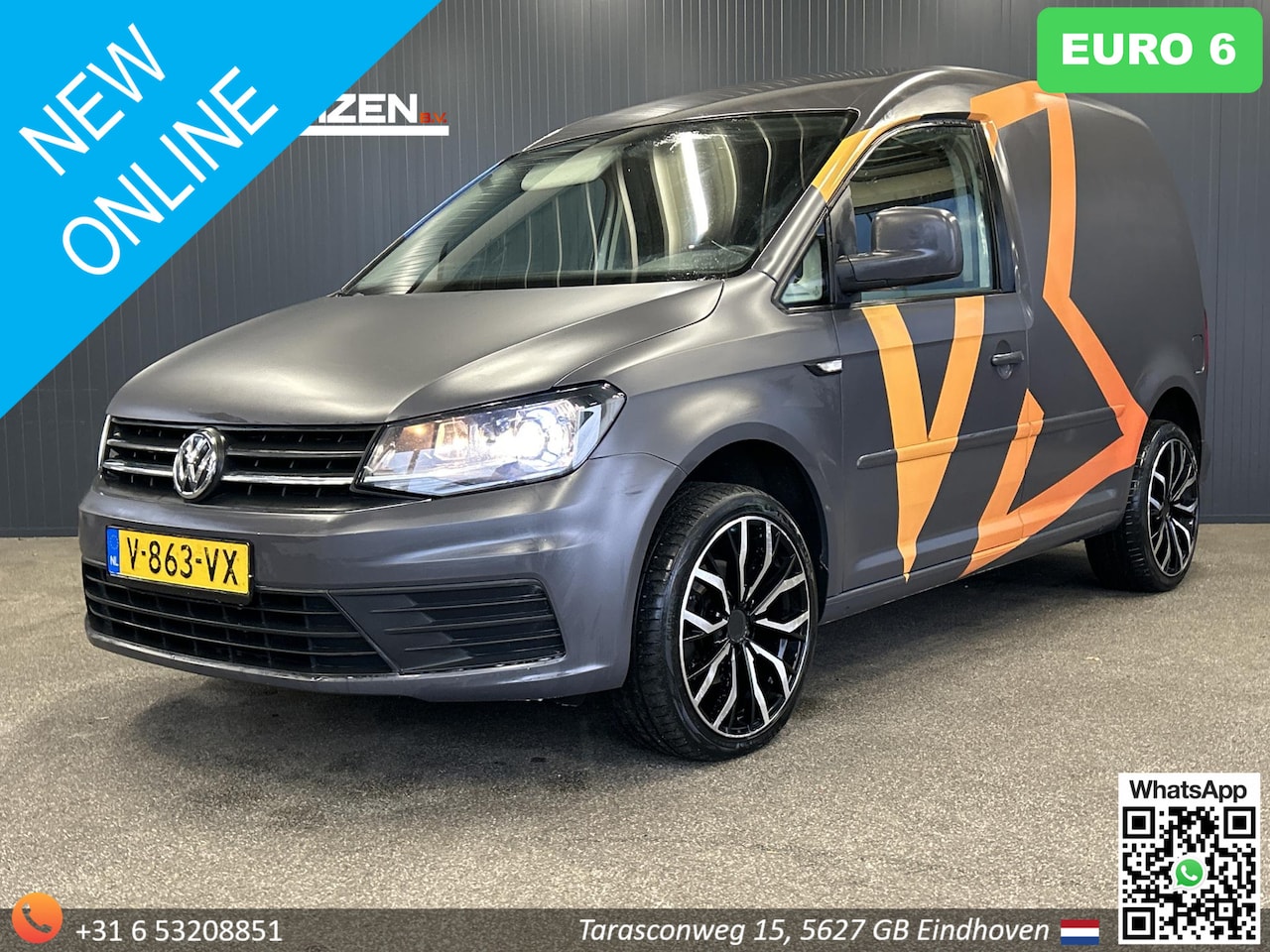 Volkswagen Caddy - 2.0 TDI L1H1 BMT | € 4.950,- NETTO! | Euro 6 | Licht Metalen Velgen | Airco | Cruise | - AutoWereld.nl