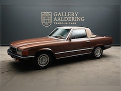 Mercedes-Benz SL-klasse Cabrio - 280 European bumpers/headlights, Milan Brown Metallic, Brown leather, Automatic gearbox, P