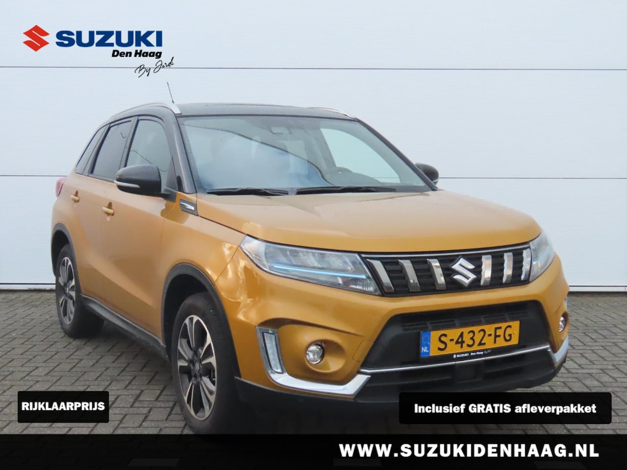 Suzuki Vitara - 1.5 Full Hybrid Style Automaat Pano. dak NL-auto!! - AutoWereld.nl