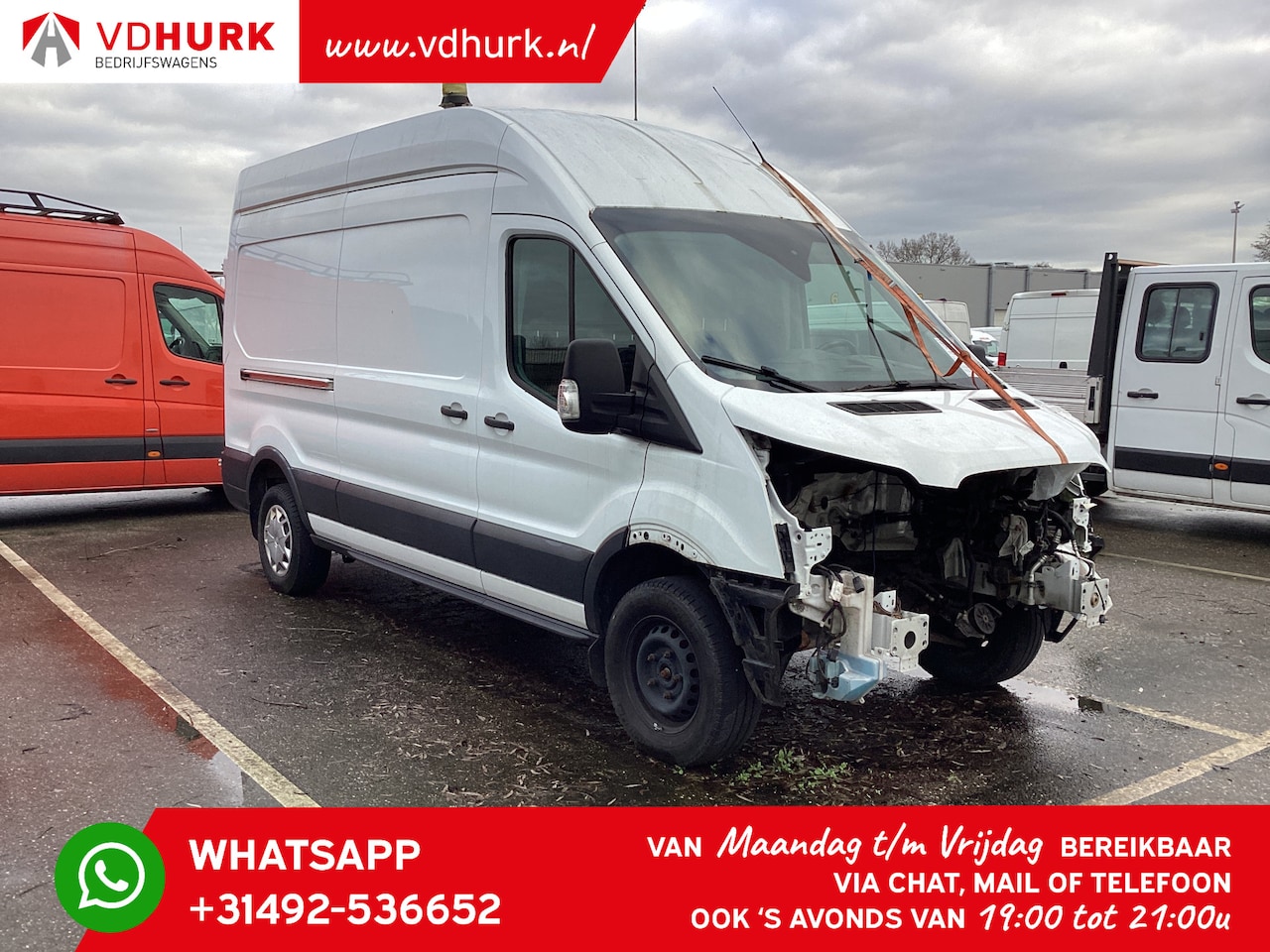 Ford Transit - 350 2.0 TDCI L3H3 Trend AWD / 4x4/ Motor Schade / Versnellingsbak defect/ Getriebe defect/ - AutoWereld.nl