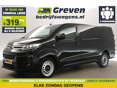 Citroën Jumpy - 2.0 BlueHDI L3H1 Airco Cruise Carplay PDC 3 Persoons LED Metallic