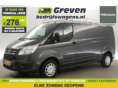 Ford Transit Custom - 290 2.0 TDCI L2H1 Airco Cruise Parkeersensoren 3 Persoons Imperiaal Trekhaak