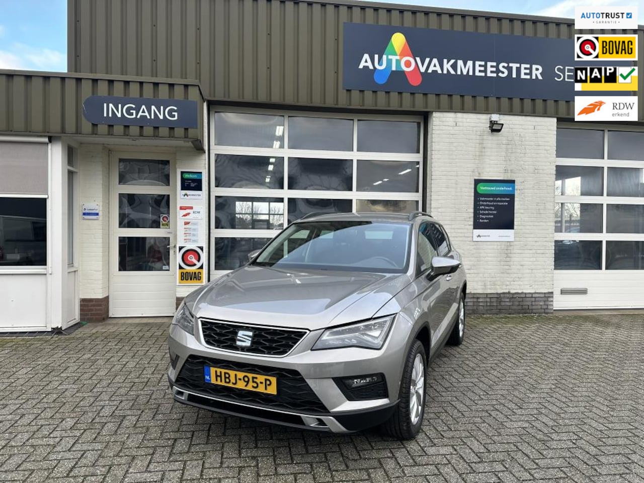 Seat Ateca - 1.0 EcoTSI Style Business Intense|Carplay|Airco|Full led| - AutoWereld.nl