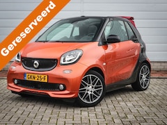 Smart Fortwo cabrio - EQ BRABUS Style 18 kWh | Clima | Cruise | Navi | Leer | Stuur+Stoelverwarming|