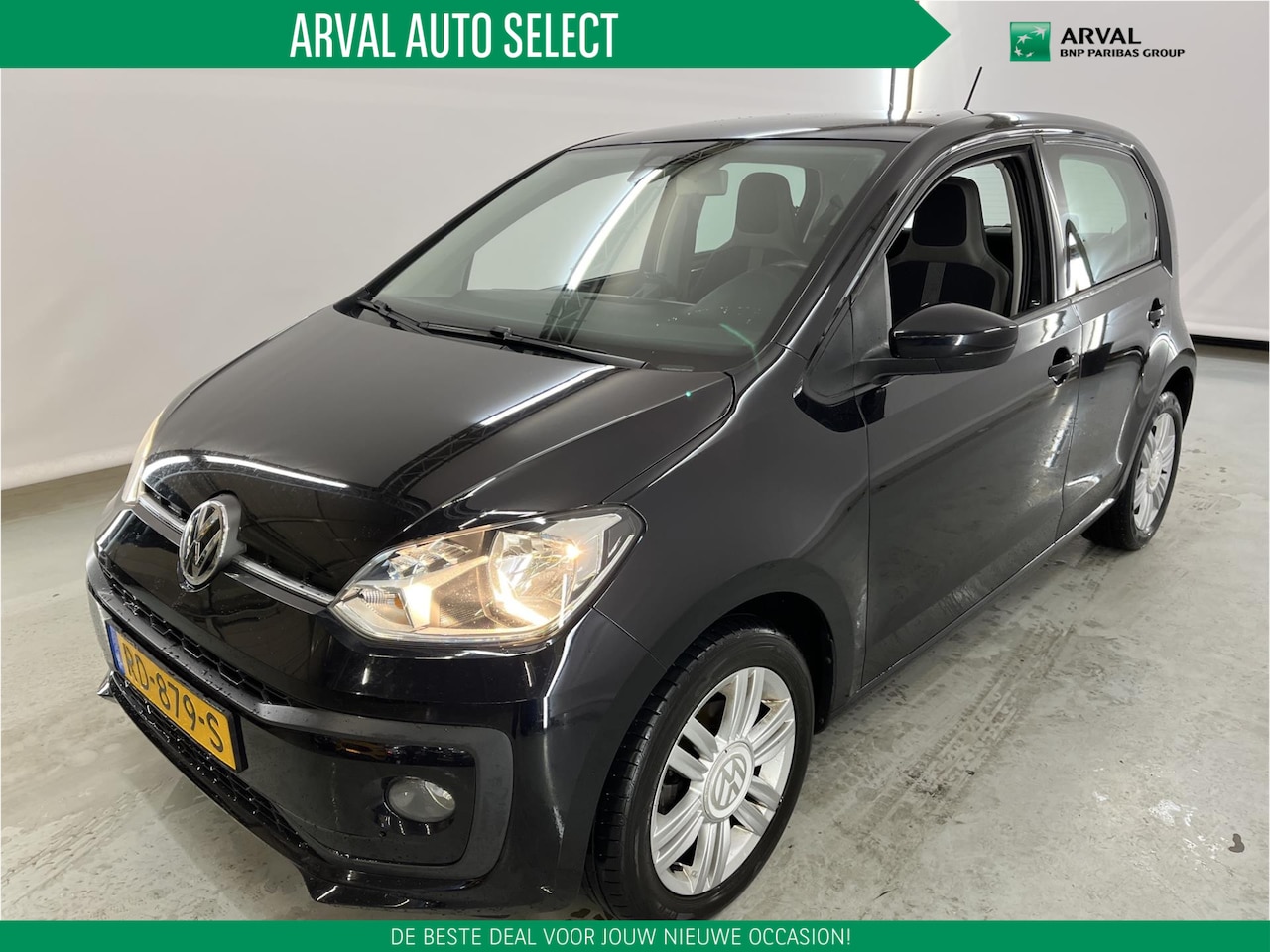 Volkswagen Up! - 1.0 BMT 60pk High Up! 5 Deurs | Navigatie via VW App | Airco | Cruise control | 15" lichtm - AutoWereld.nl