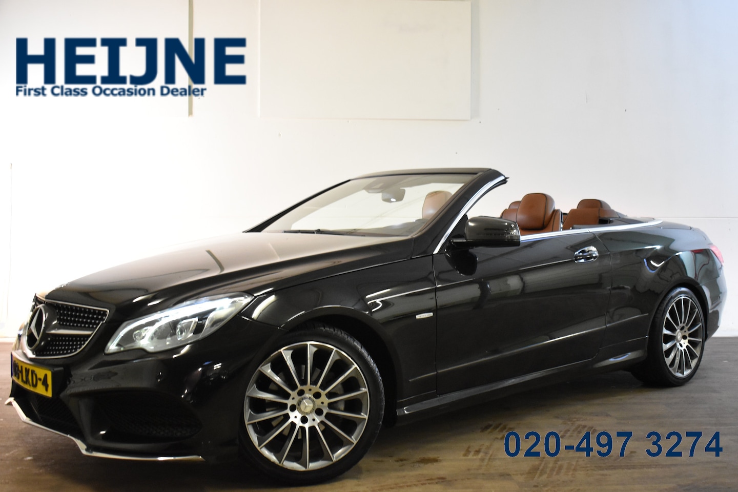 Mercedes-Benz E-klasse Cabrio - 250 CGI AMG ELEGANCE LEDER/NAVI/AMGPAKKET - AutoWereld.nl