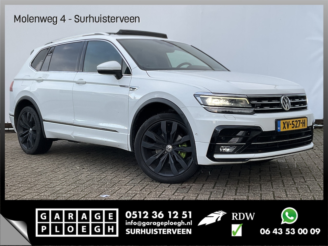 Volkswagen Tiguan Allspace - 7-Pers 1.5 TSI R-Line Full-Option Virtual Pano Carplay Elek-Trekh Business R 7-persoons Hi - AutoWereld.nl