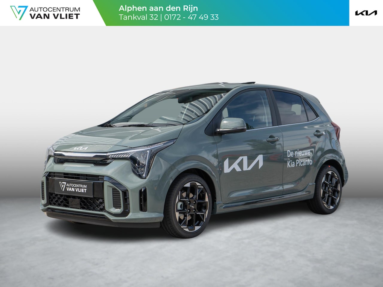 Kia Picanto - 1.0 DPI GT-Line | Bestelbaar | Snel leverbaar | Schuif/kantel dak | Stoel/stuur verwarming - AutoWereld.nl