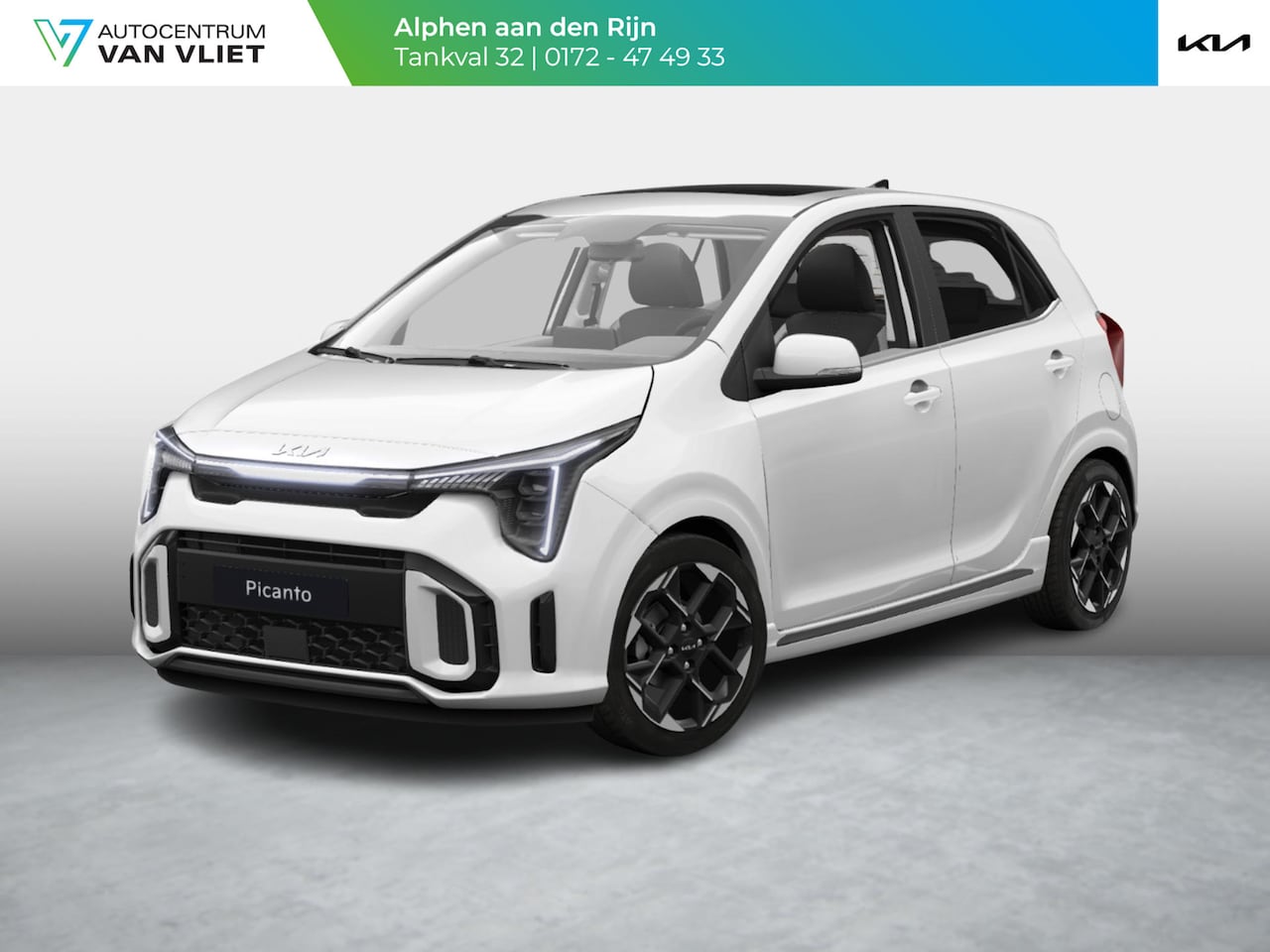 Kia Picanto - 1.0 DPI GT-Line | Snel leverbaar | Schuifkanteldak| Dode hoek assistentie | stoel en stuur - AutoWereld.nl