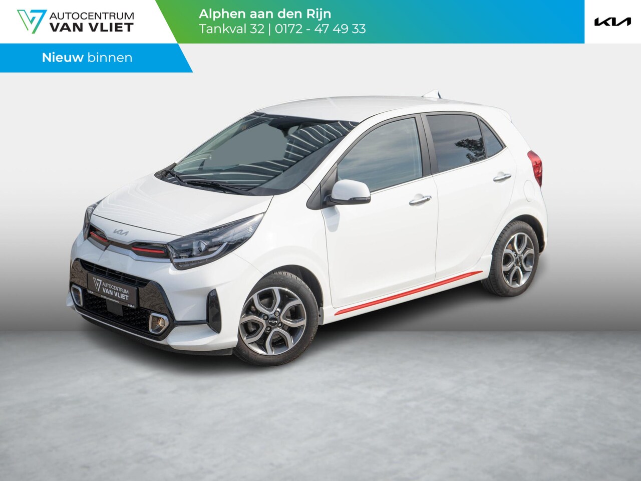 Kia Picanto - 1.0 DPi GT-Line |Navigatie | Climatecontrol | Keyless entry | - AutoWereld.nl