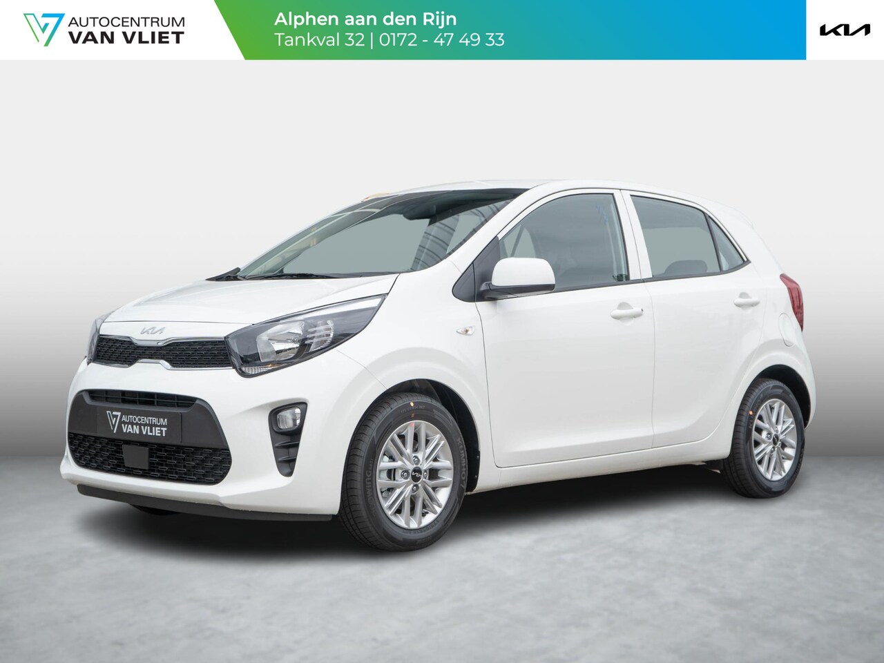 Kia Picanto - 1.0 DPi DynamicLine | Nieuw op voorraad | Snel leverbaar | CarPlay | Airco | Achteruitrijc - AutoWereld.nl