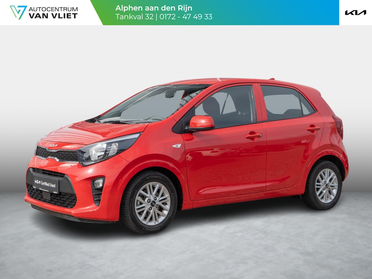 Kia Picanto - 1.0 DPi DynamicLine | Carplay | Camera | 14' LM | Bluetooth | Airco| Cruise - AutoWereld.nl