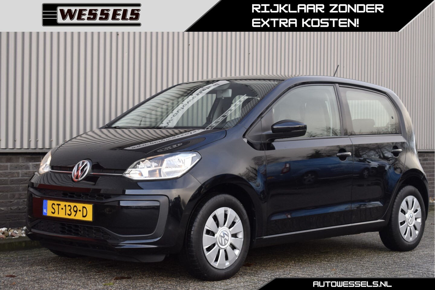 Volkswagen Up! - 1.0 BMT move up! A/C, BT-audio, Aut. dimlichten, Orgineel NL - AutoWereld.nl