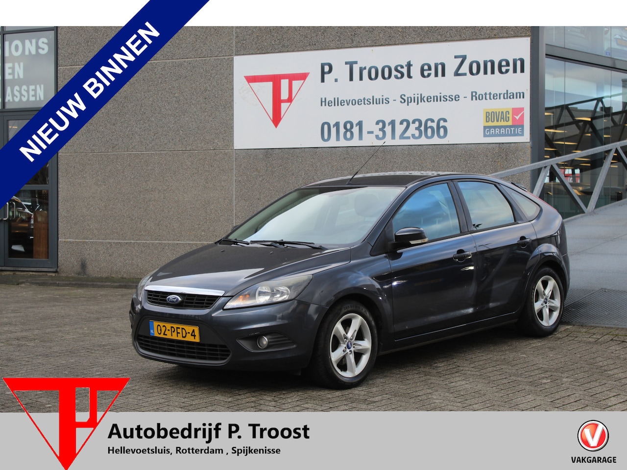 Ford Focus - 1.6 Comfort Trekhaak/Airco/Cruise Control/Bluetooth/Trekgewicht: 1200KG/NAP Aanwezig/Origi - AutoWereld.nl