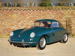 Porsche 356 - B(T5) 1600 Coupé Fjordgrün exterior, Professionally restored, Speedster seats, Geburtsurku