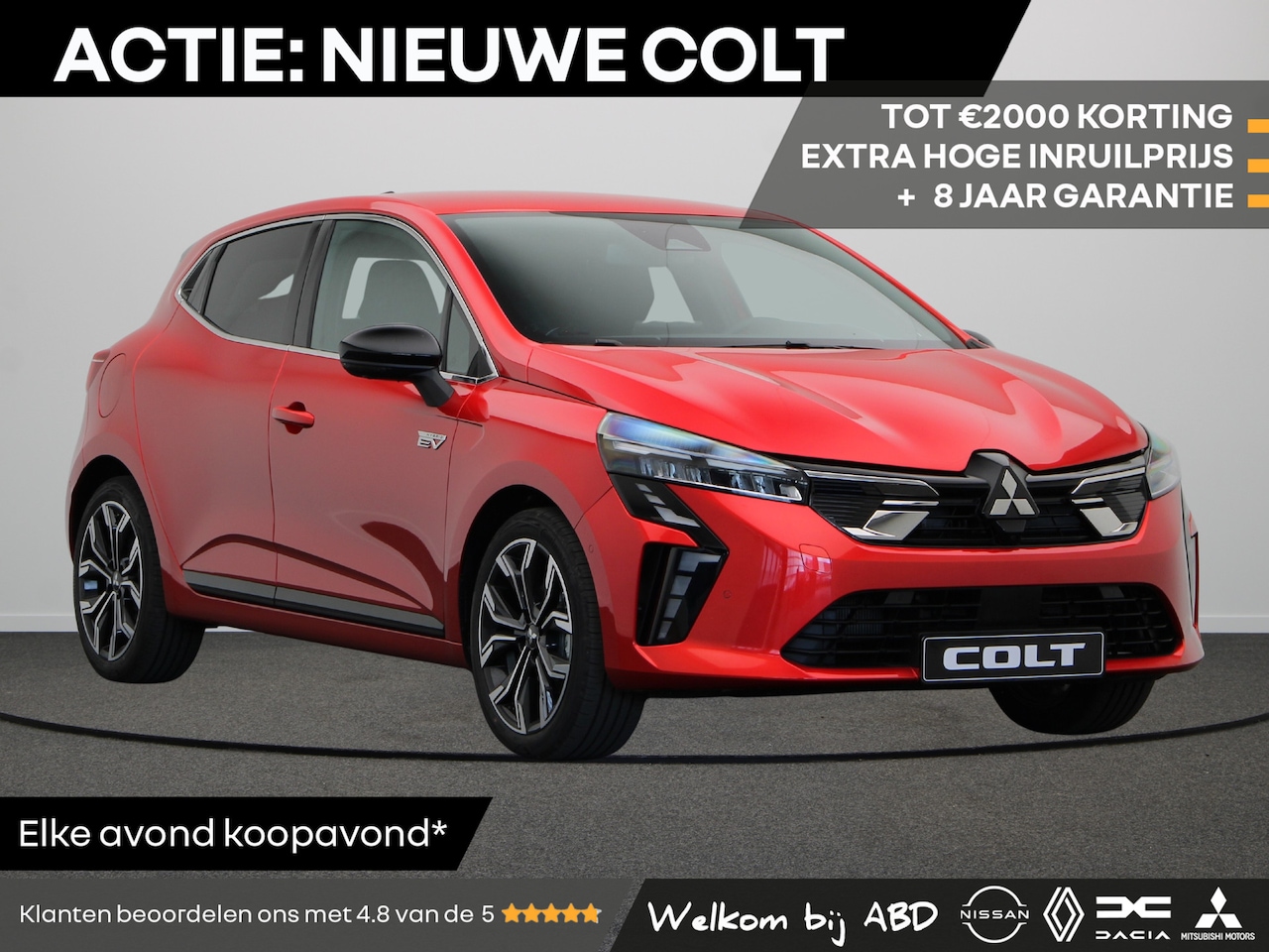 Mitsubishi Colt - 1.6 HEV 145 6AT First Edition | Achteruitrijcamera | Adaptive Cruise Control (ACC) | Autom - AutoWereld.nl