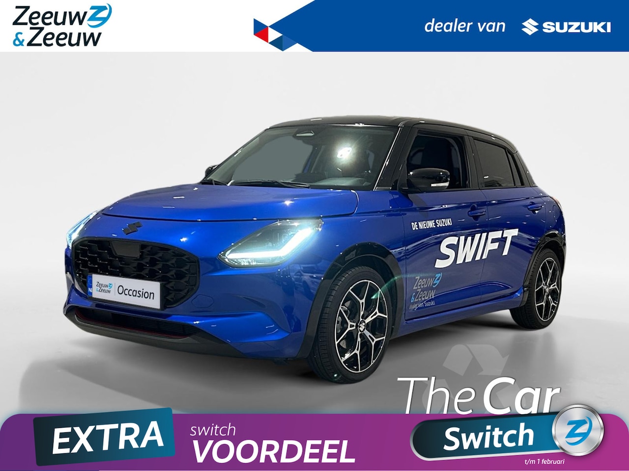 Suzuki Swift - 1.2 Style Smart Hybrid 1.2 Style Smart Hybrid 82pk | - AutoWereld.nl