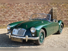 MG A type - MGA Twin Cam Roadster Restored condition, Equipment includes 15″ knock-off steel wheels