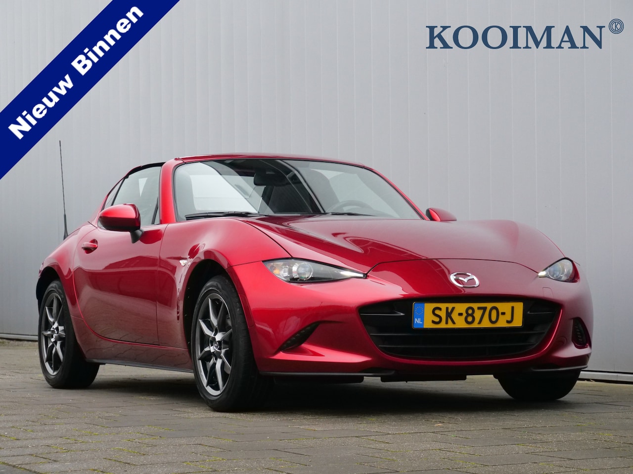 Mazda MX-5 RF - 1.5 131 Pk SkyActiv-G 131 GT-M Navigatie / DAB / PDC - AutoWereld.nl