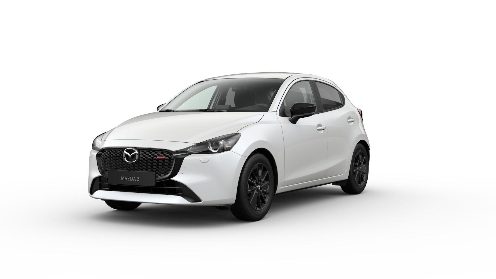 Mazda 2 - e-Skyactiv G 90 6MT Homura | 16-inch lichtmetalen velgen, Black | 8-inch LCD touchscreen k - AutoWereld.nl