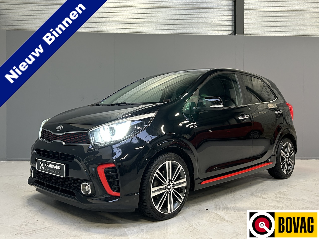 Kia Picanto - 1.2 CVVT GT-Line Navi|Camera|Cruise|Leder| - AutoWereld.nl