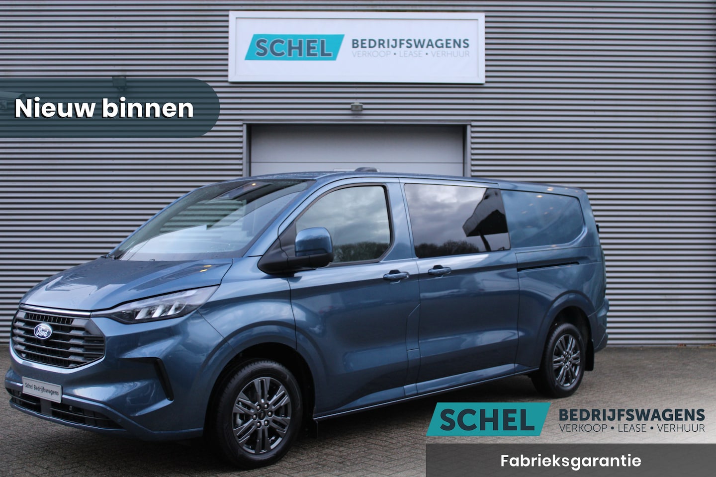 Ford Transit Custom - 320 2.0 TDCI L2H1 Limited DC 170pk - Adaptive Cruise - Blind Spot - Navigatie - LED - Stoe - AutoWereld.nl