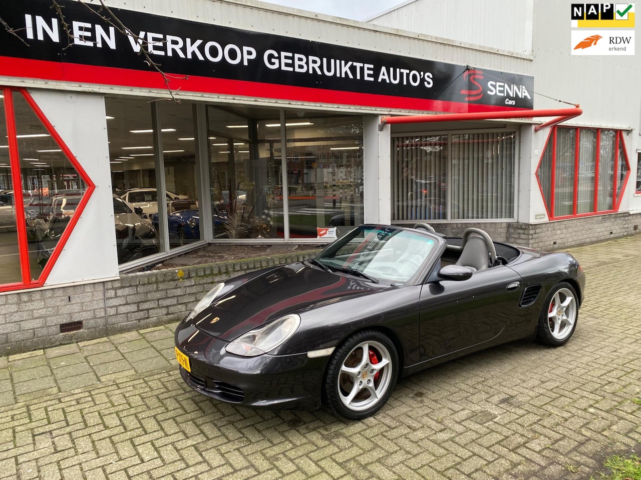 Porsche Boxster S - 3.2 / 6 bak - 2004 - Inruil Mogelijk !! - AutoWereld.nl