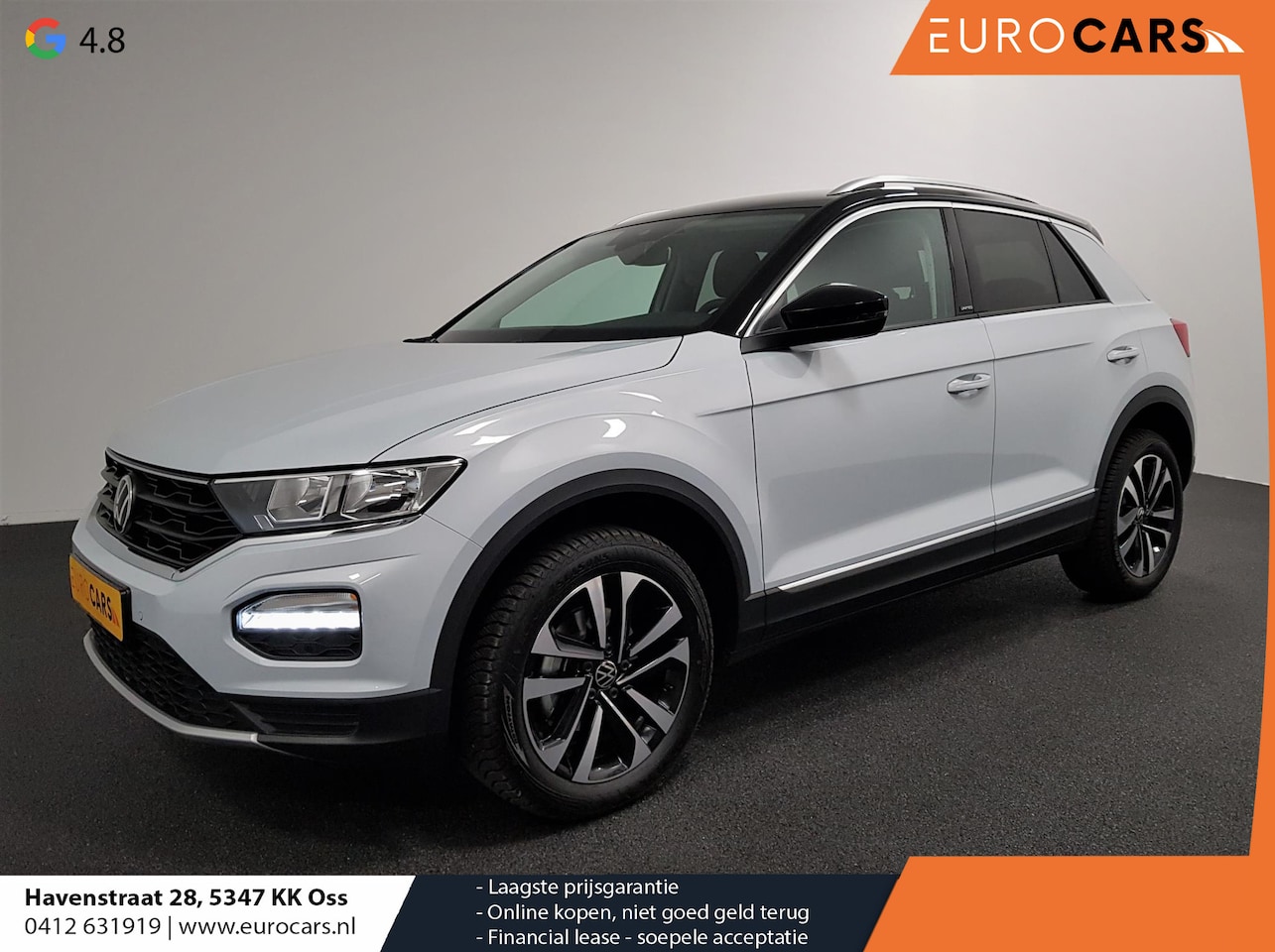 Volkswagen T-Roc - 1.5 TSI DSG United | Navigatie | Climate Control | Side Assist | Lane Assist | Elektrische - AutoWereld.nl