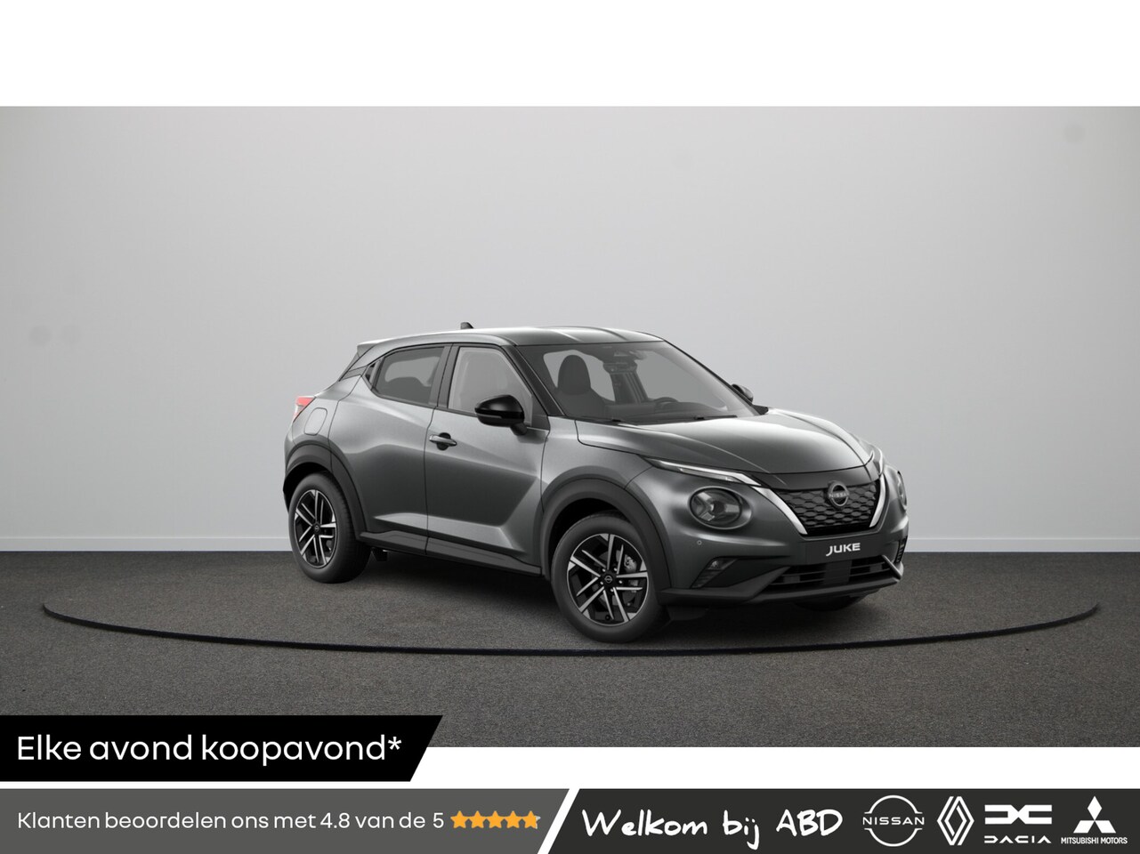 Nissan Juke - 1.6L DIG-T 143 Hybrid 6AT N-Connecta + Cold Pack | 17" Lichtmetalen velgen | 7" TFT kleure - AutoWereld.nl