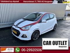 Hyundai i10 - 1.2i Sport Special H/Leer, A/C, CC, Carkit, Stoelvw, LED-dagrij, LM, – Inruil Mogelijk –