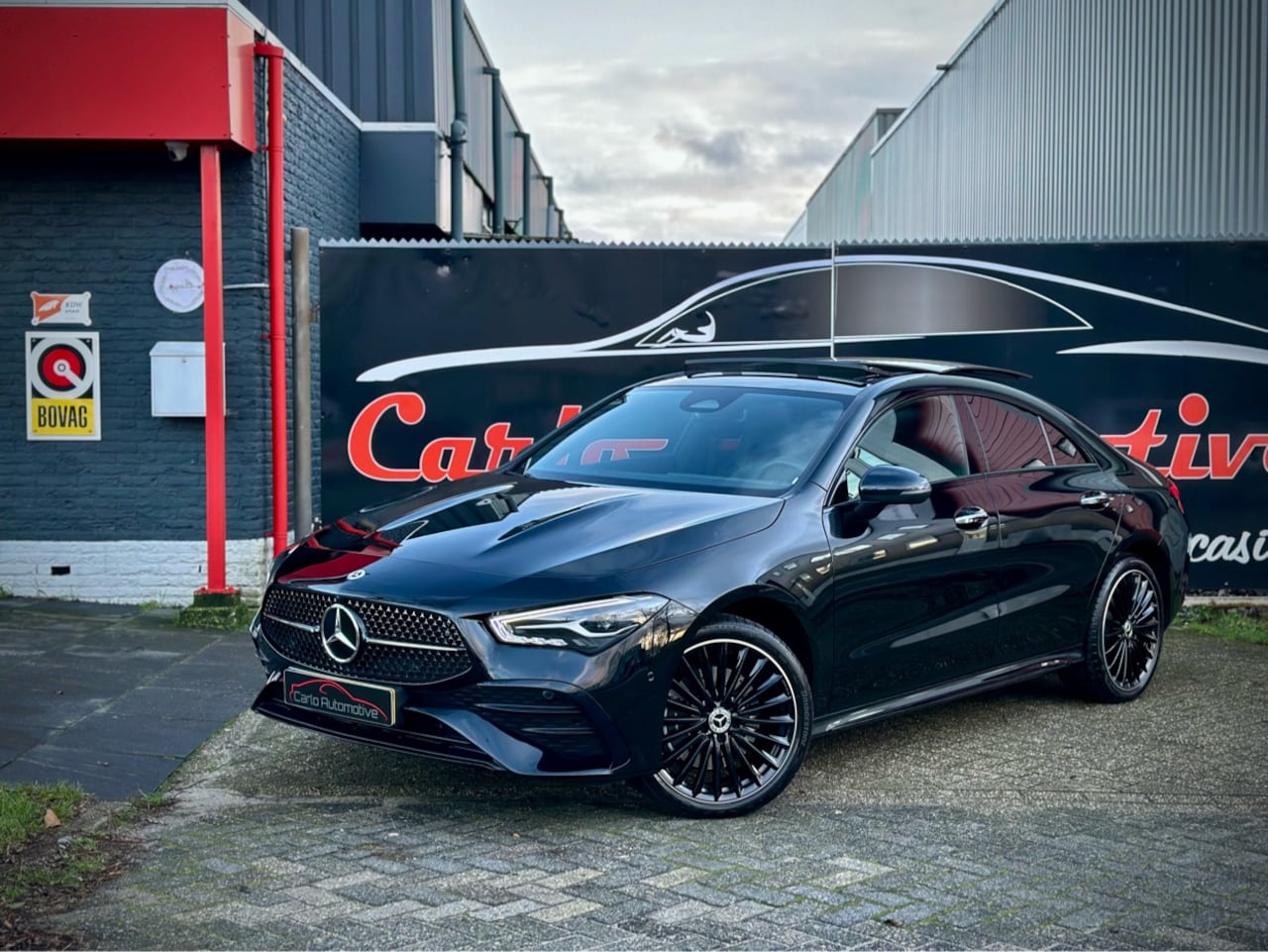 Mercedes-Benz CLA-Klasse - 250 e AMG LINE NIGHT|PANO|BLINDSPOT|CAMERA|FACELIFT - AutoWereld.nl