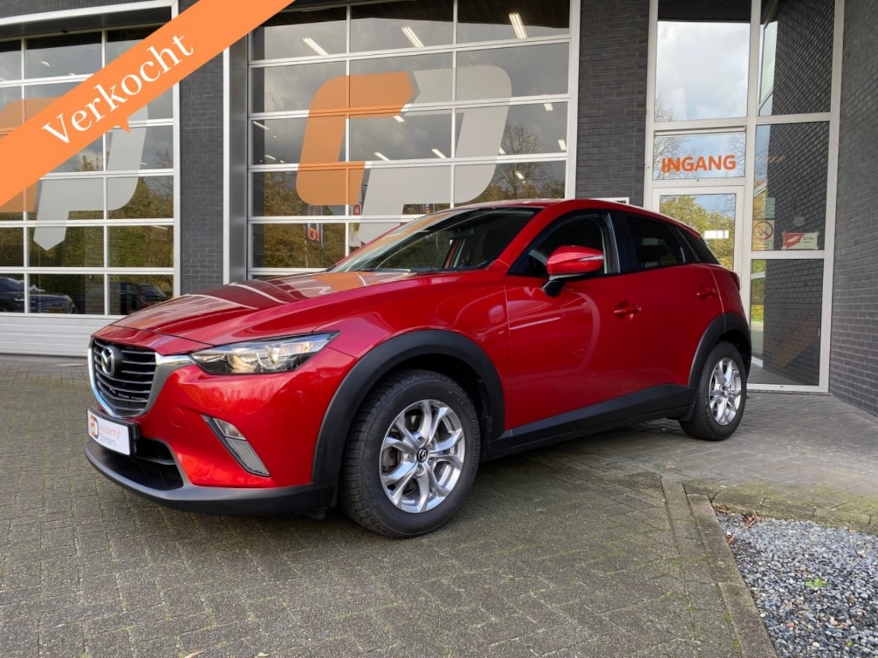 Mazda CX-3 - 2.0 SkyActiv-G 120  Navi Stoelverw Trekhaak DAB 12mnd garantie. - AutoWereld.nl