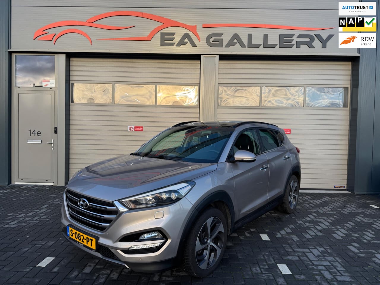 Hyundai Tucson - 1.6 T-GDi Premium 4WD VOL! Airco|Navi|Leder - AutoWereld.nl