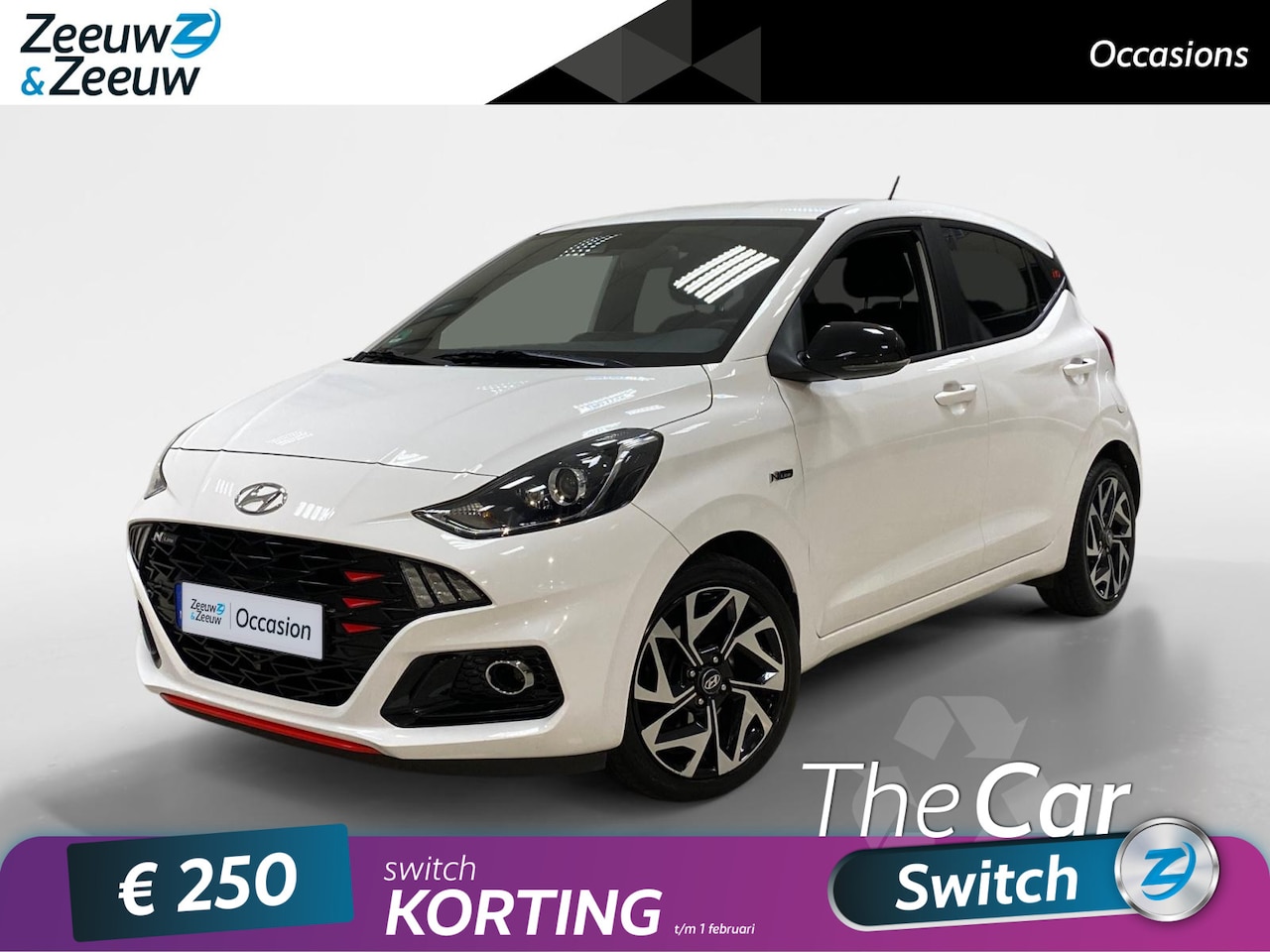 Hyundai i10 - 1.0 TURBO | 100PK | N-LINE | NL-AUTO | UITMUNTENDE STAAT | - AutoWereld.nl