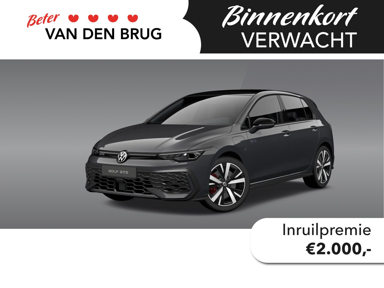 Volkswagen Golf - 1.5 272 PK eHybrid GTE | Panoramadak | Trekhaak | Black Style | - AutoWereld.nl