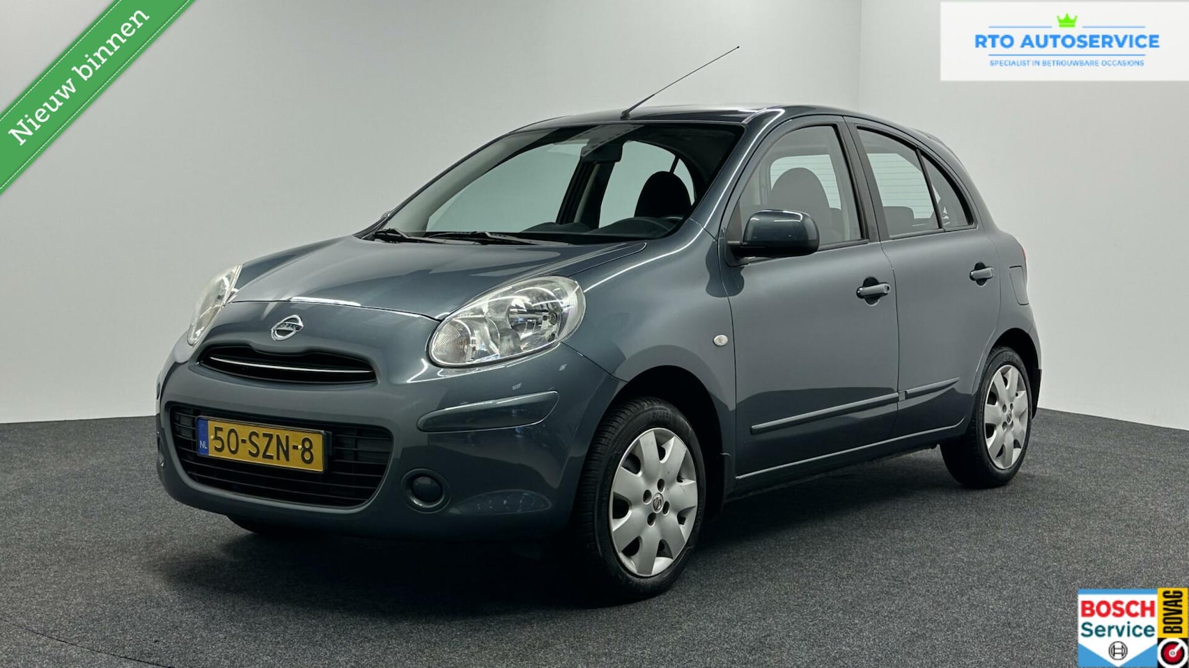 Nissan Micra - 1.2 Acenta 5 DEURS AIRCO 92000 KM - AutoWereld.nl