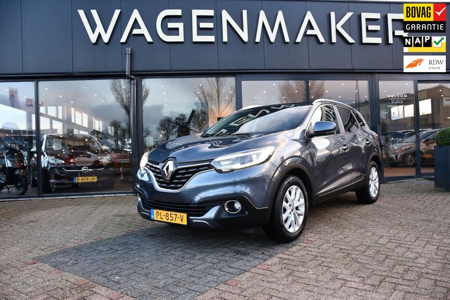 Renault Kadjar - 1.2 TCe Intens Clima|Cruise|NAVI|Camera|PANO - AutoWereld.nl