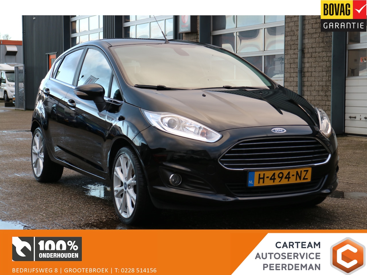 Ford Fiesta - 1.0 EcoBoost Titanium | Navi | PDC | Goed Onderhouden! | - AutoWereld.nl