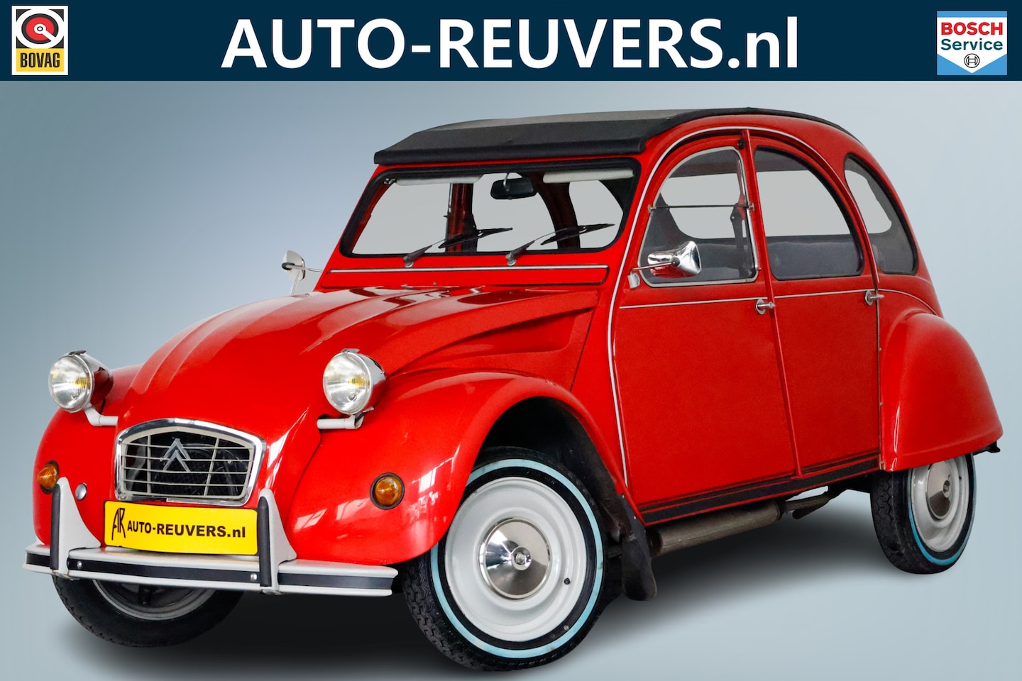 Citroën 2 CV - 2CV6 Club Nieuwe APK / Eerste lak / Reservewiel / 12V / Radio / Harde koets + chassis - AutoWereld.nl