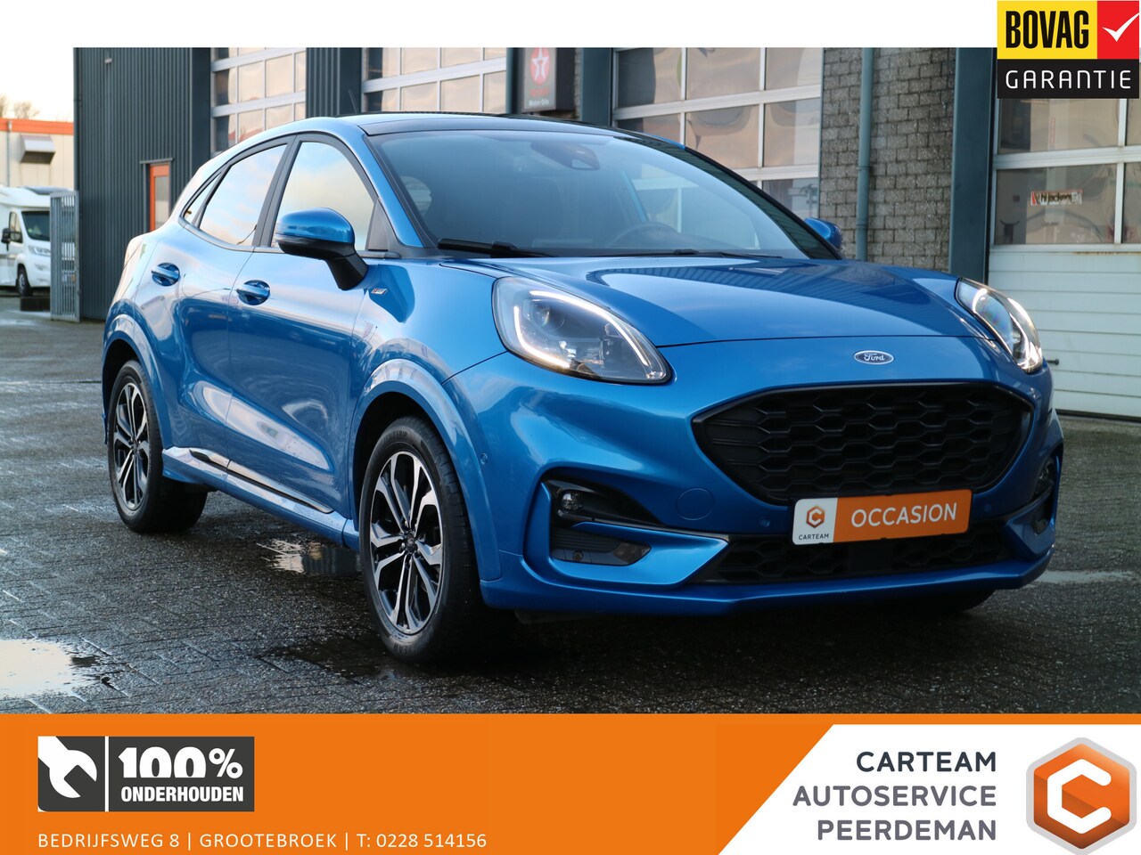 Ford Puma - 1.0 EcoBoost Hybrid ST-Line | Camera | Panorama! | Bliss | Compleet!! | - AutoWereld.nl