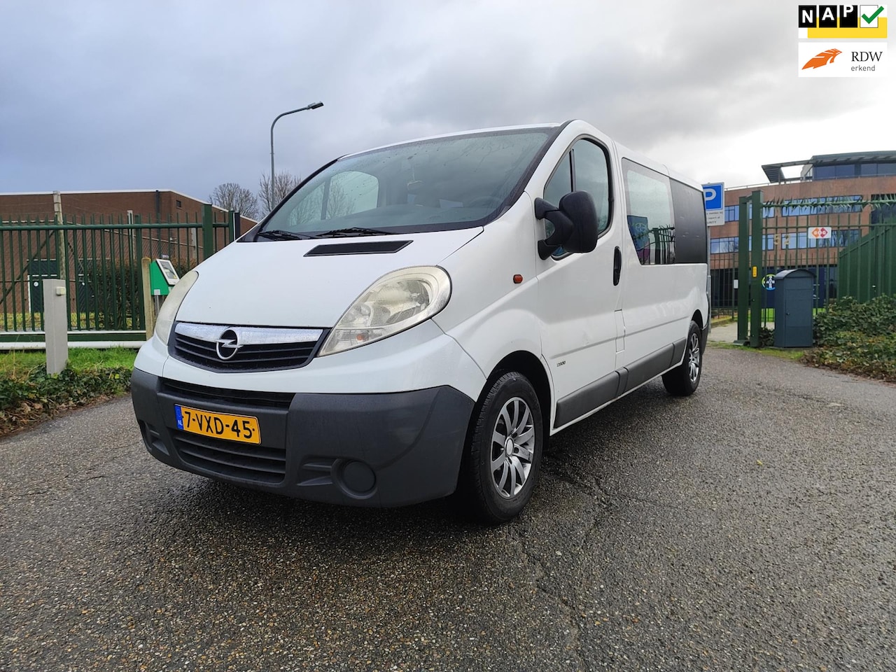 Opel Vivaro - 2.0 CDTI L2H1 Dubbel cabine! Airco! Apk! Nap!!! - AutoWereld.nl