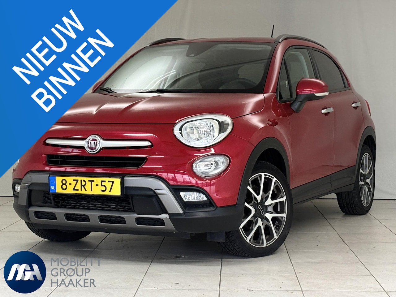 Fiat 500 X Cross - 1.4 Turbo MultiAir Cross I Trekhaak I Navigatie I Parkeercamera I Dodehoekbewaking I Clima - AutoWereld.nl