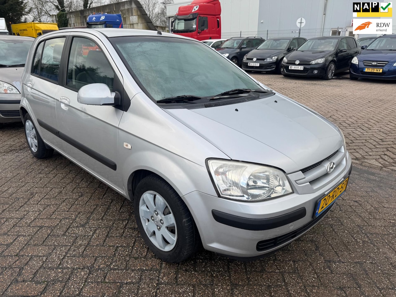 Hyundai Getz - 1.3i Active Cool Airco,Nieuwe APK,5 Deurs - AutoWereld.nl