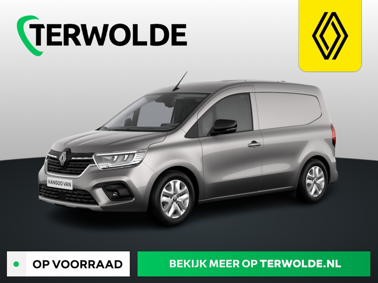 Renault Kangoo - Gesloten Bestel L1H1 Blue dCi 115 6MT Extra | Achteruitrijcamera | Blind Spot Warning | El - AutoWereld.nl