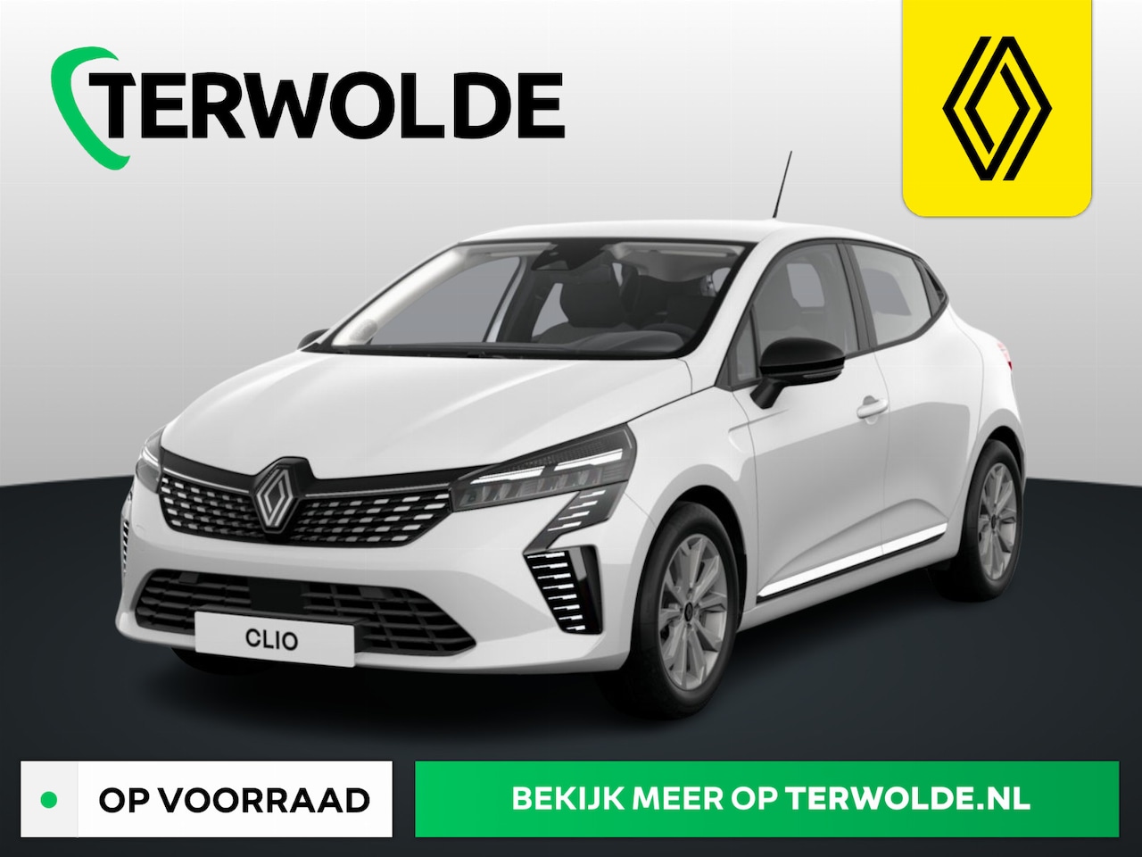 Renault Clio - Hybrid 145 E-TECH Evolution | Cruise control met snelheidsbegrenzer | Handbediende aircond - AutoWereld.nl