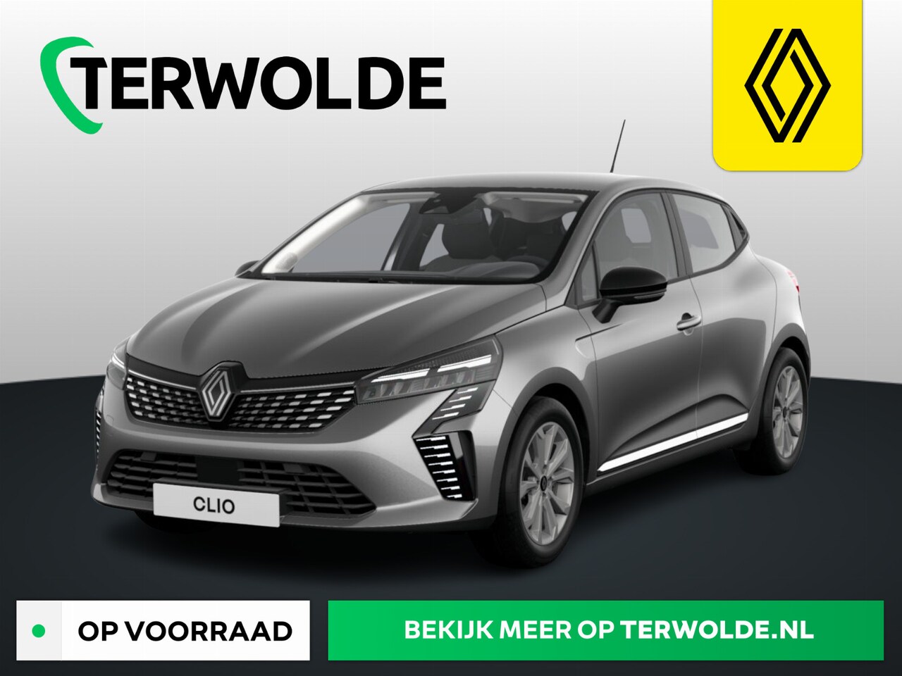 Renault Clio - Hybrid 145 E-TECH Evolution | Cruise control met snelheidsbegrenzer | Handbediende aircond - AutoWereld.nl