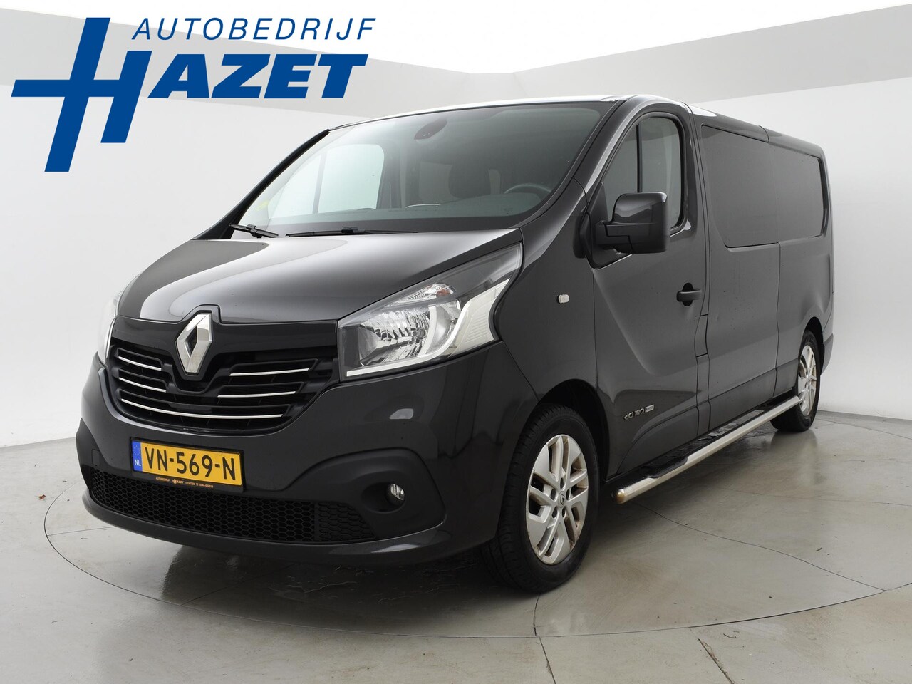 Renault Trafic - 1.6 DCI 140 PK DUBBEL CABINE L2H1 + TREKHAAK / NAVIGATIE / LMV - AutoWereld.nl