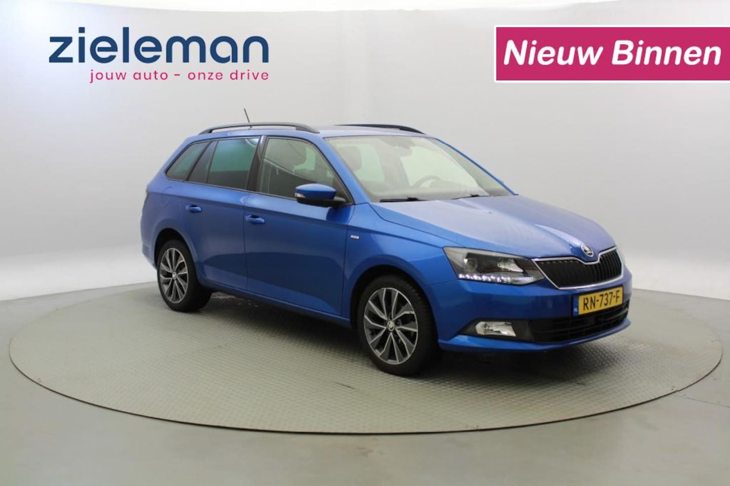 Skoda Fabia Combi - 1.0 TSI Drive - Clima, Navi, Trekhaak - AutoWereld.nl