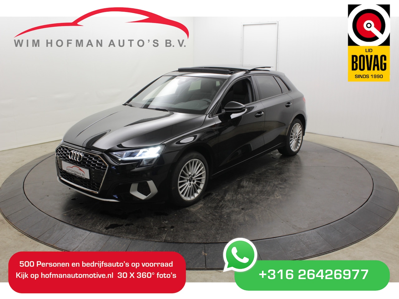 Audi A3 Sportback - 40 TFSI 204 PK Pano Camera EL A klep Virtual Dodeh Detec - AutoWereld.nl